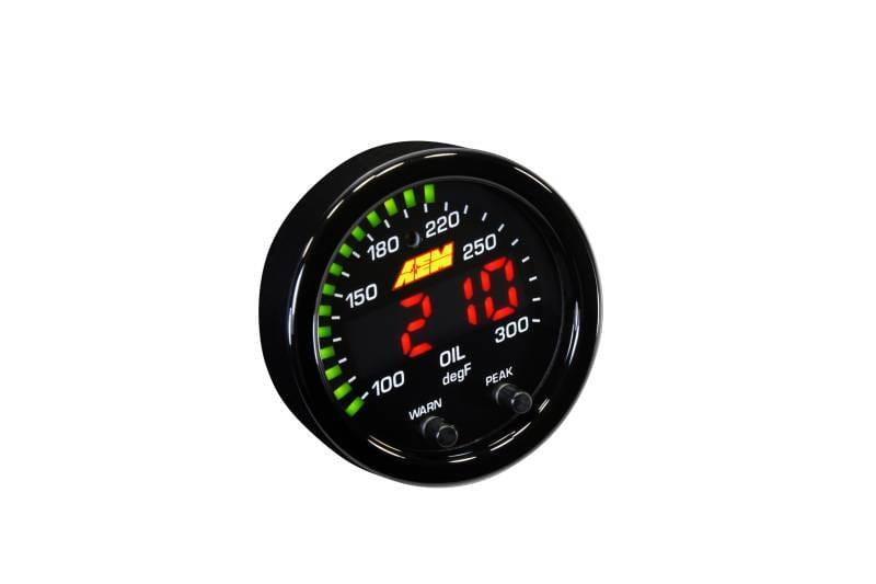 AEM 30-0302 AEM X-Series Temperature 100-300F Gauge Kit (ONLY Black Bezel and Water Temp. Faceplate) thumbnail 7