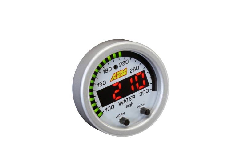 AEM 30-0302 AEM X-Series Temperature 100-300F Gauge Kit (ONLY Black Bezel and Water Temp. Faceplate) thumbnail 25