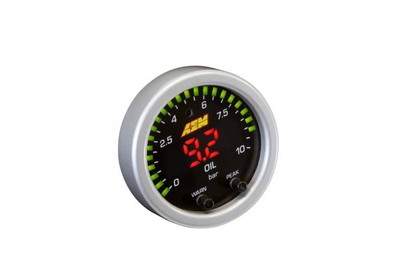 AEM 30-0307 AEM X-Series 0-150 Oil Pressure Gauge Kit thumbnail 4