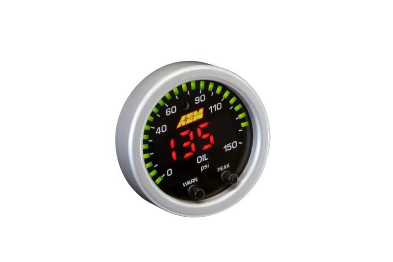 AEM 30-0307 AEM X-Series 0-150 Oil Pressure Gauge Kit thumbnail 8