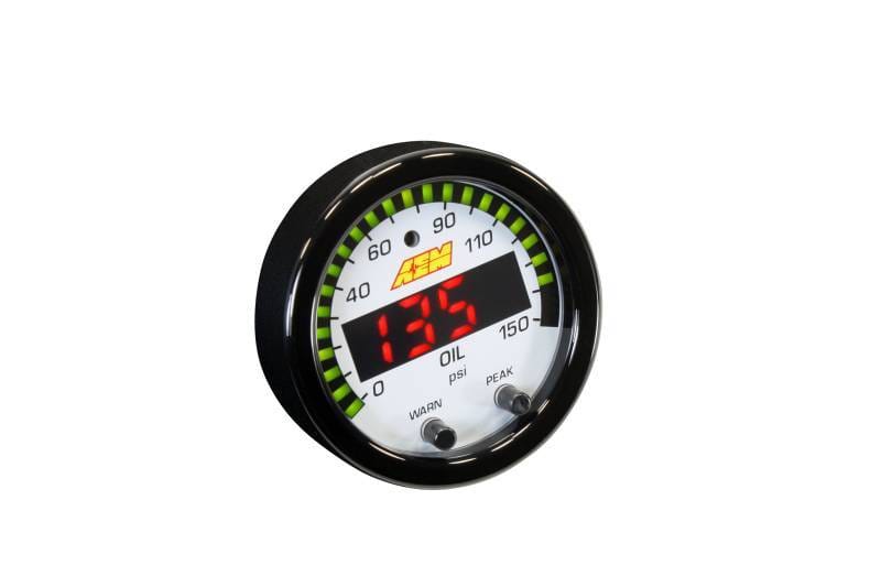 AEM 30-0307 AEM X-Series 0-150 Oil Pressure Gauge Kit thumbnail 9