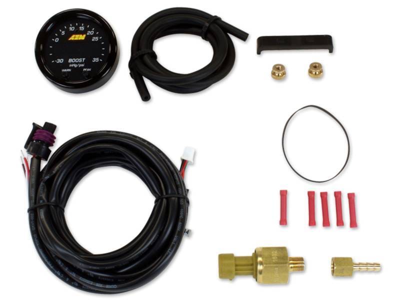 AEM 30-0308 AEM X-Series Boost Pressure -30inHg 60psi Gauge Kit