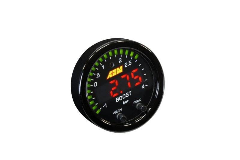 AEM 30-0308 AEM X-Series Boost Pressure -30inHg 60psi Gauge Kit thumbnail 2