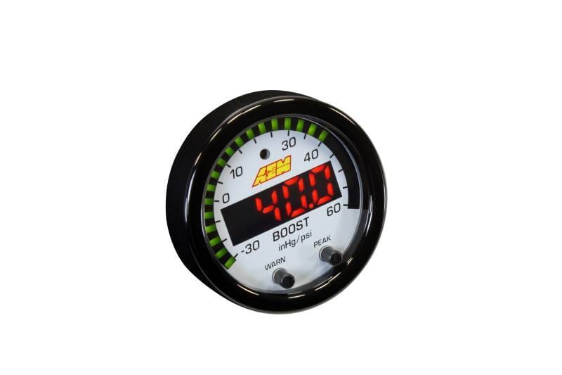 AEM 30-0308 AEM X-Series Boost Pressure -30inHg 60psi Gauge Kit thumbnail 9