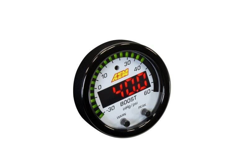 AEM 30-0308 AEM X-Series Boost Pressure -30inHg 60psi Gauge Kit thumbnail 13