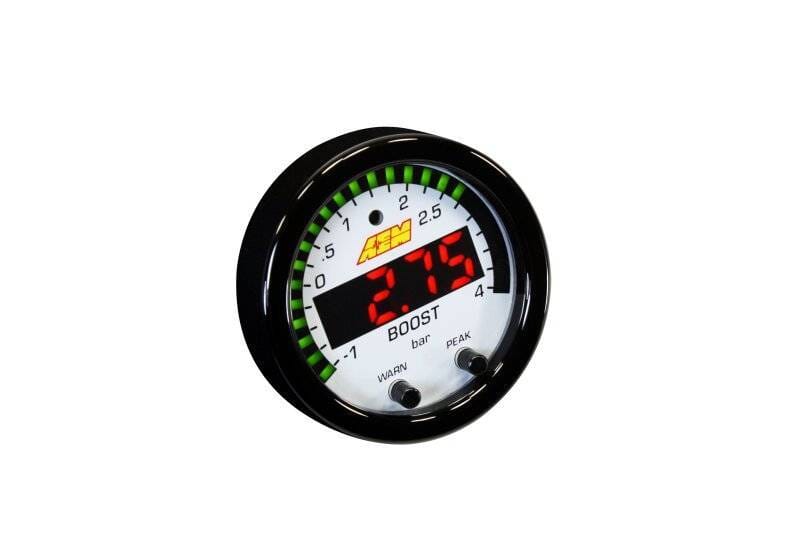 AEM 30-0308 AEM X-Series Boost Pressure -30inHg 60psi Gauge Kit thumbnail 15