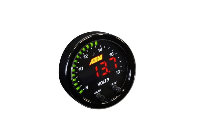 AEM 30-0303 AEM X-Series 8-18V Volt Gauge thumbnail 3