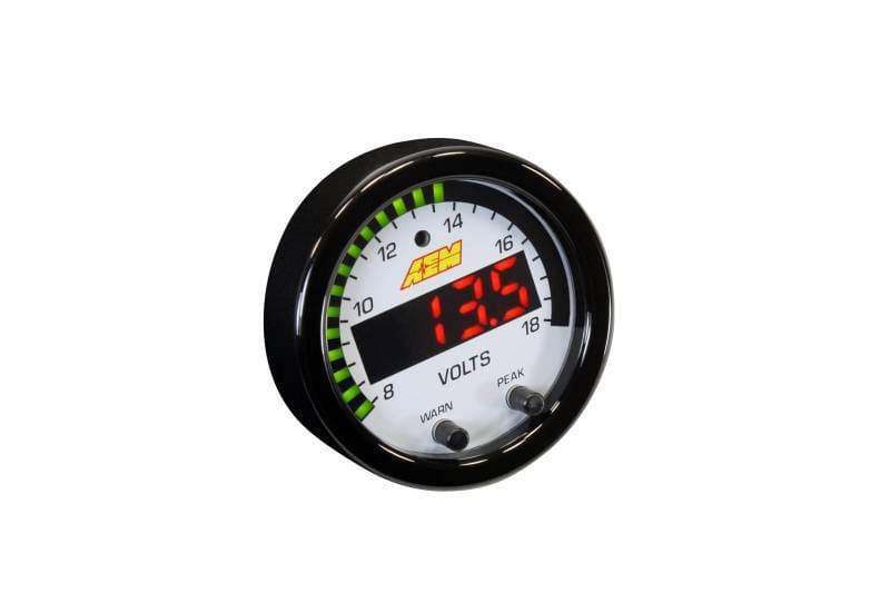 AEM 30-0303 AEM X-Series 8-18V Volt Gauge thumbnail 5