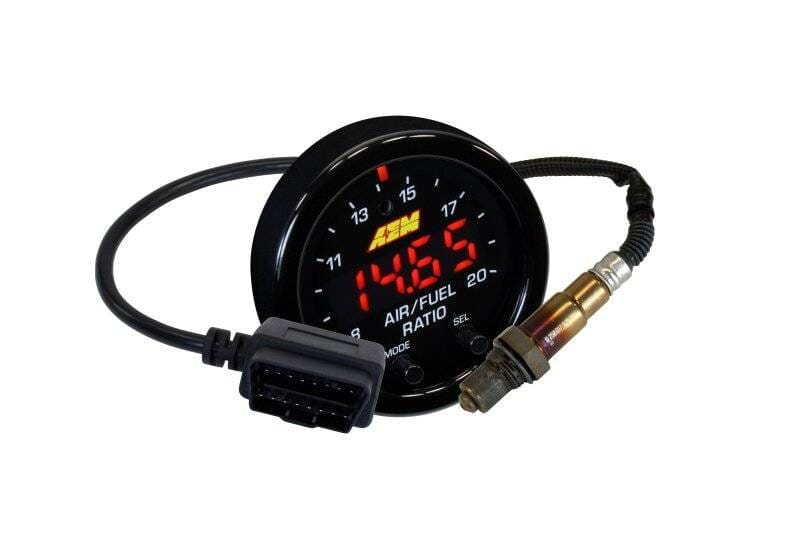 AEM 30-0334 AEM X-Series OBDII Wideband UEGO AFR Sensor Controller Gauge thumbnail 8