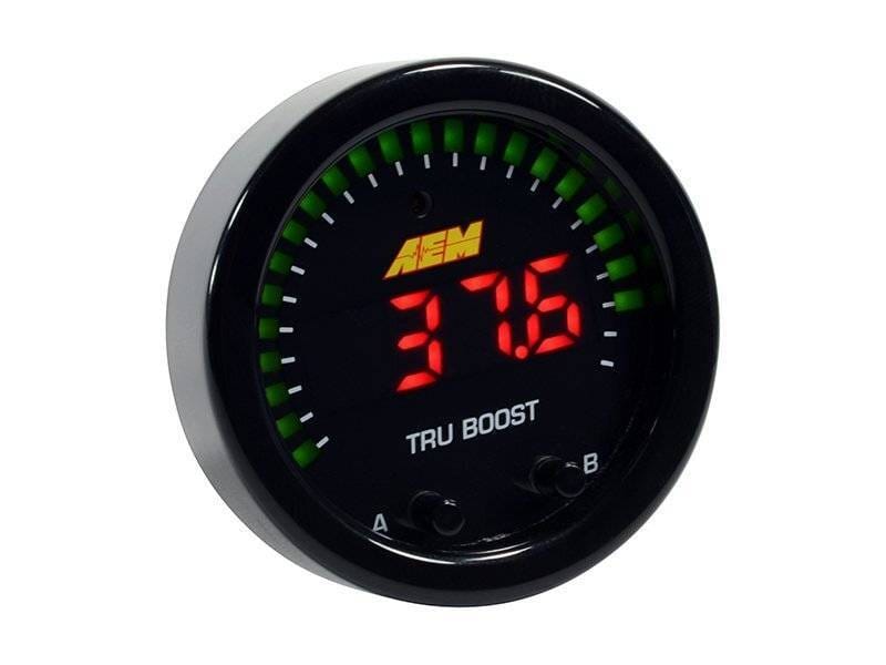 AEM 30-0352 AEM X-Series Tru-Boost Controller Gauge w/ Boost Control Solenoid 80PSIg Internal MAP Sensor thumbnail 2