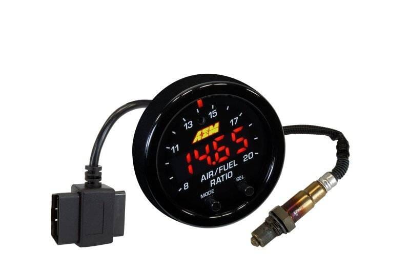 AEM 30-0334 AEM X-Series OBDII Wideband UEGO AFR Sensor Controller Gauge thumbnail 3