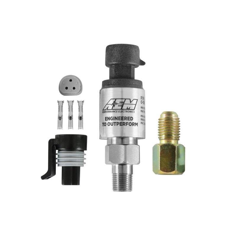 AEM 30-2130-100 AEM 6.5 BAR MAP or 100 PSIG Stainless Steel Sensor Kit thumbnail 2