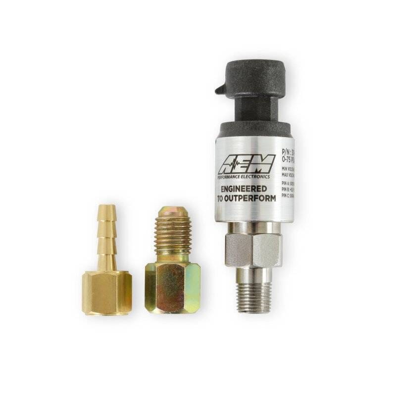 AEM 30-2130-75 AEM 5 BAR MAP or 75 PSIA Stainless Steel Sensor Kit thumbnail 2