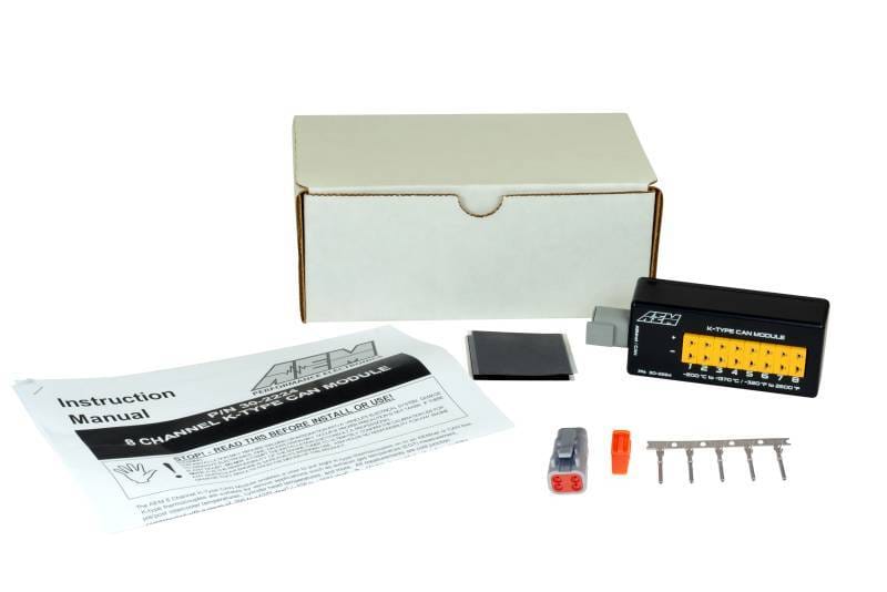 AEM 30-2224 AEM 8 Channel K-Type Thermocouple EGT CAN Module