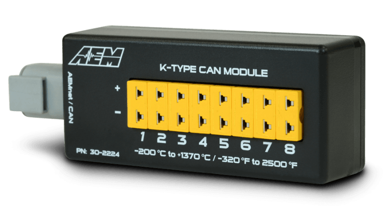 AEM 30-2224 AEM 8 Channel K-Type Thermocouple EGT CAN Module thumbnail 2