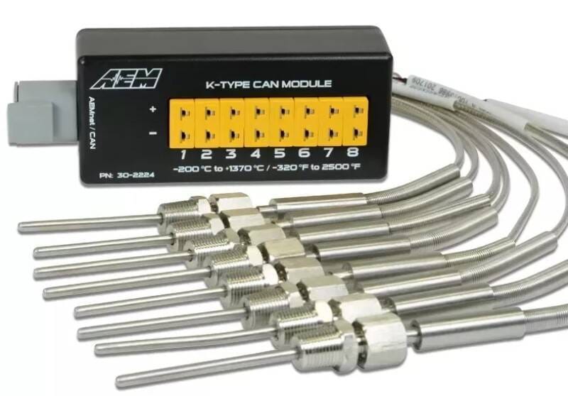 AEM 30-2224 AEM 8 Channel K-Type Thermocouple EGT CAN Module thumbnail 7
