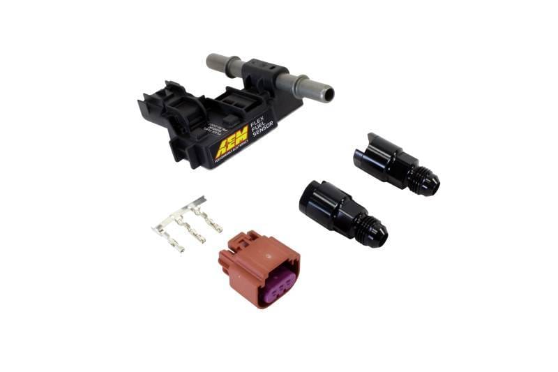 AEM 30-2201 AEM Ethanol Content Flex Fuel Sensor w/ -6AN fittings Kit