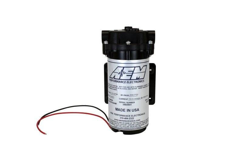 AEM 30-3015 AEM Water / Methanol Injection 6-Amp Recirculation-Style Pump 200psi for One-Gallon Kit **replacemen thumbnail 2