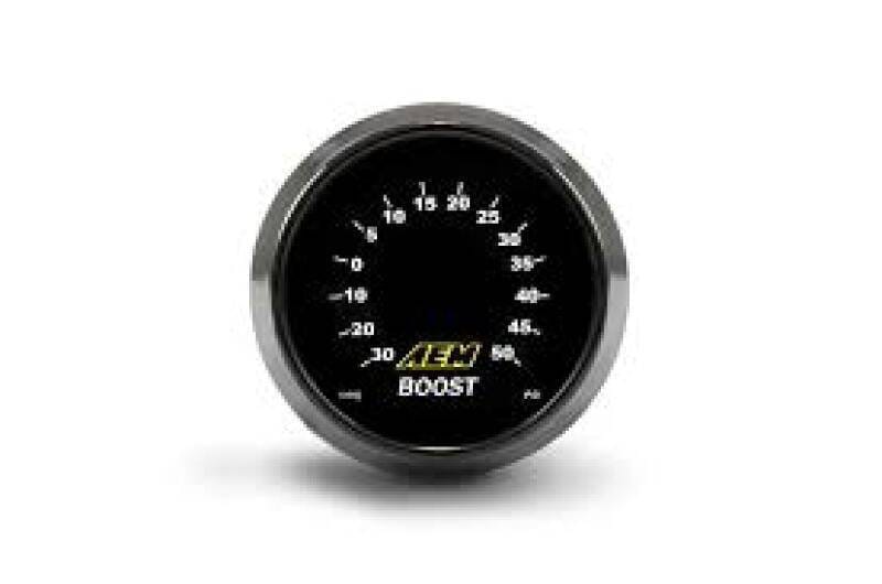 AEM 30-4408 AEM 52mm Boost Digital Gauge -30-50psi thumbnail 4
