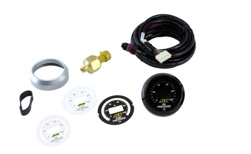 AEM 30-4401 AEM 52mm Pressure (Oil or Fuel) Digital Gauge