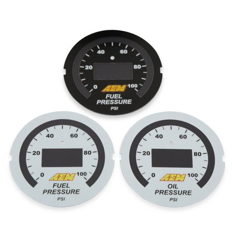 AEM 30-4401 AEM 52mm Pressure (Oil or Fuel) Digital Gauge thumbnail 5