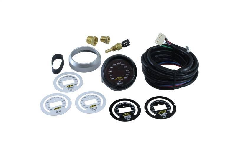 AEM 30-4402 AEM 52mm Temperature (Transmission / Oil / Water) Digital Gauge