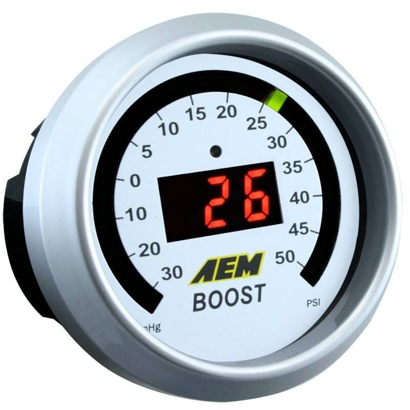 AEM 30-4406 AEM 52mm Boost Digital Gauge -30-35psi thumbnail 3
