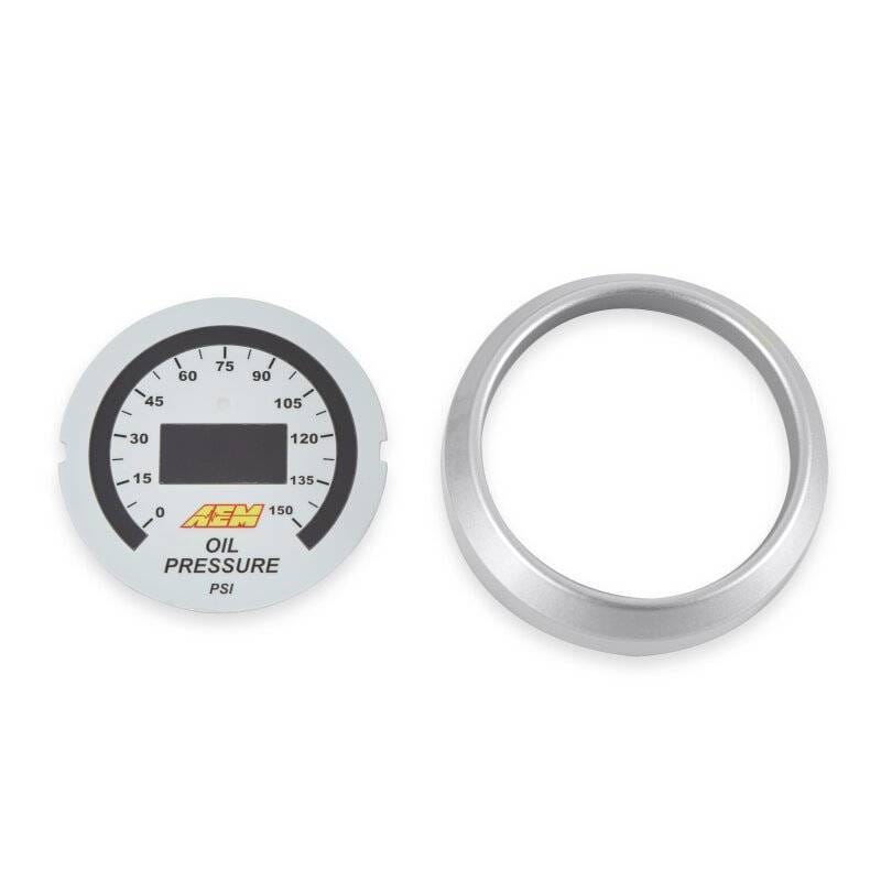AEM 30-4407 AEM 52mm Oil Pressure 150psi Digital Gauge thumbnail 4