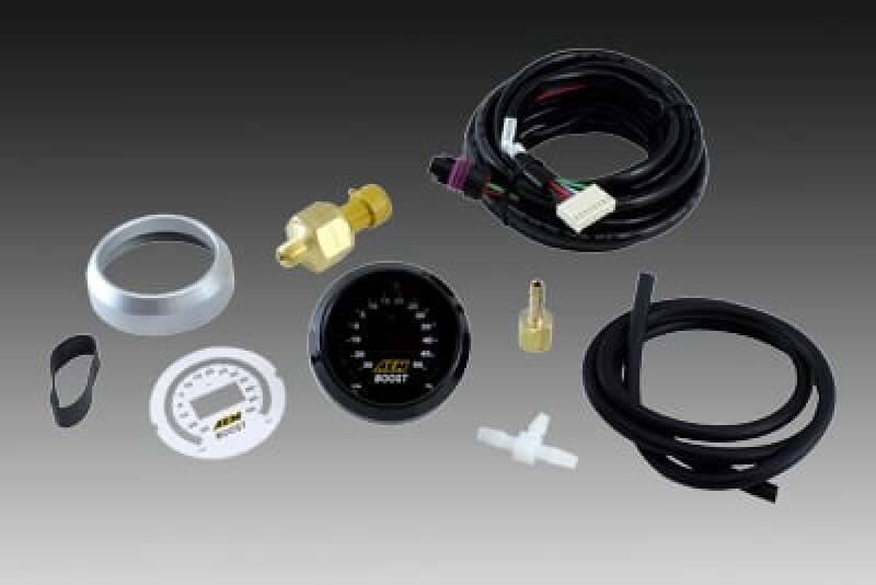 AEM 30-4408 AEM 52mm Boost Digital Gauge -30-50psi thumbnail 2