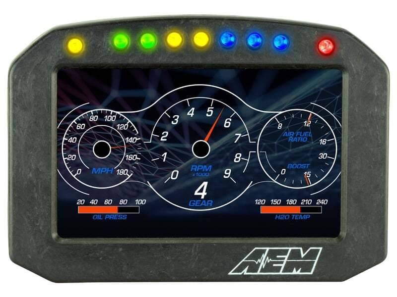 AEM 30-5601F AEM CD-5L Carbon Logging Flush Digital Dash Display thumbnail 17