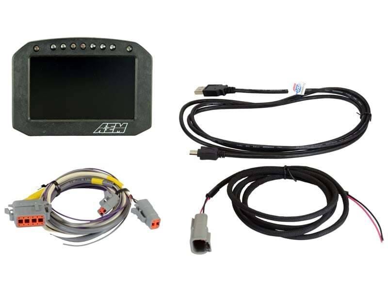 AEM 30-5603F AEM CD-5LG Carbon Logging Flush Digital Dash Display w/ Internal 20Hz GPS & Antenna thumbnail 9