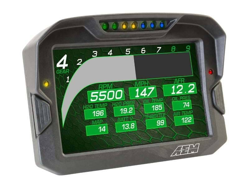 AEM 30-5700 AEM CD-7 Non Logging Race Dash Carbon Fiber Digital Display (CAN Input Only) thumbnail 8