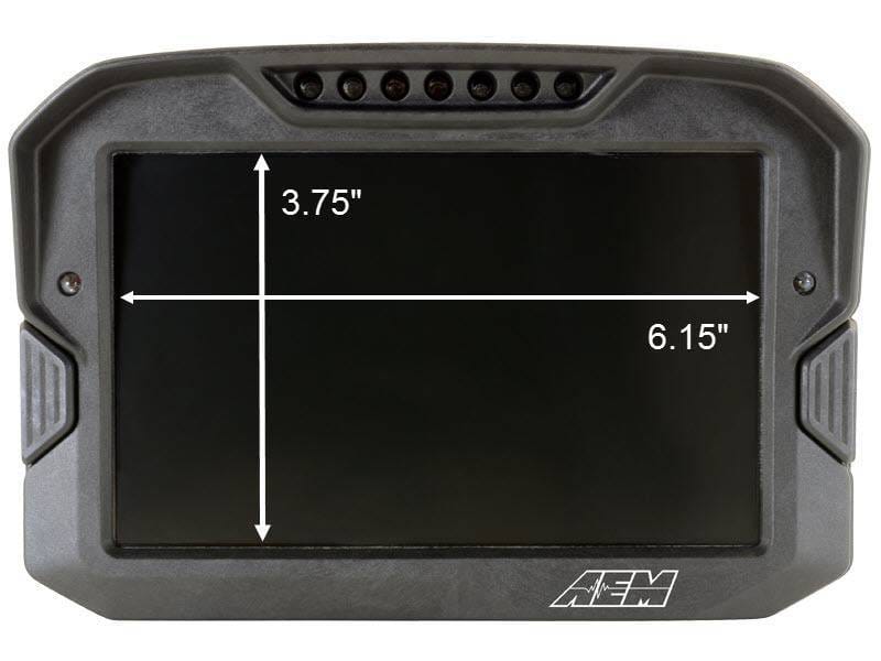 AEM 30-5700 AEM CD-7 Non Logging Race Dash Carbon Fiber Digital Display (CAN Input Only) thumbnail 13
