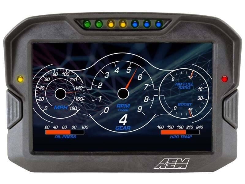 AEM 30-5700 AEM CD-7 Non Logging Race Dash Carbon Fiber Digital Display (CAN Input Only) thumbnail 18