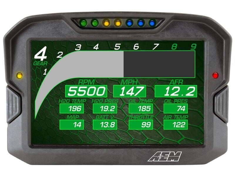 AEM 30-5700 AEM CD-7 Non Logging Race Dash Carbon Fiber Digital Display (CAN Input Only) thumbnail 26