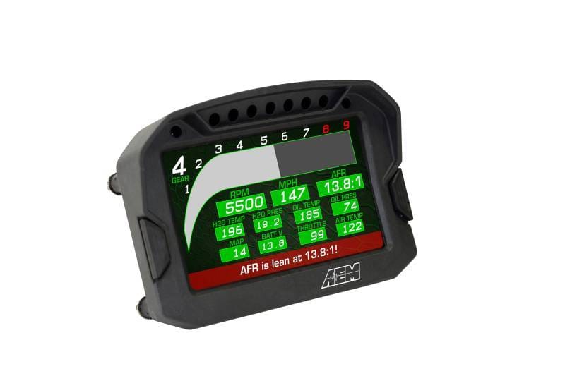 AEM 30-5603 AEM CD-5LG Carbon Logging Digital Dash Display w/ Internal 10Hz GPS & Antenna thumbnail 9