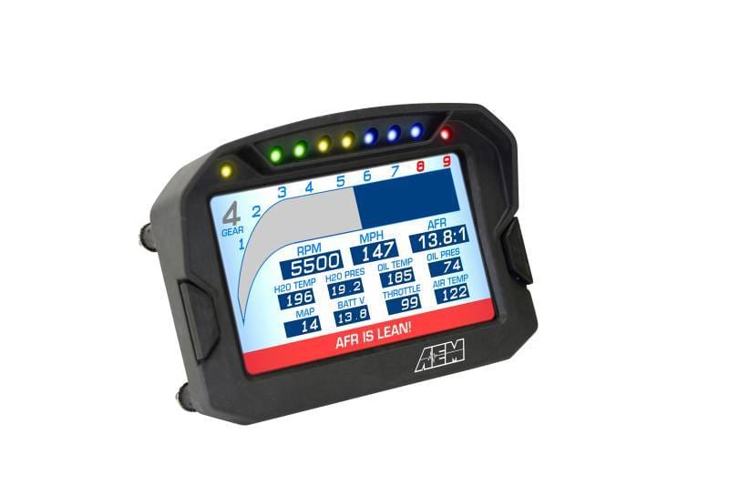 AEM 30-5603 AEM CD-5LG Carbon Logging Digital Dash Display w/ Internal 10Hz GPS & Antenna thumbnail 15