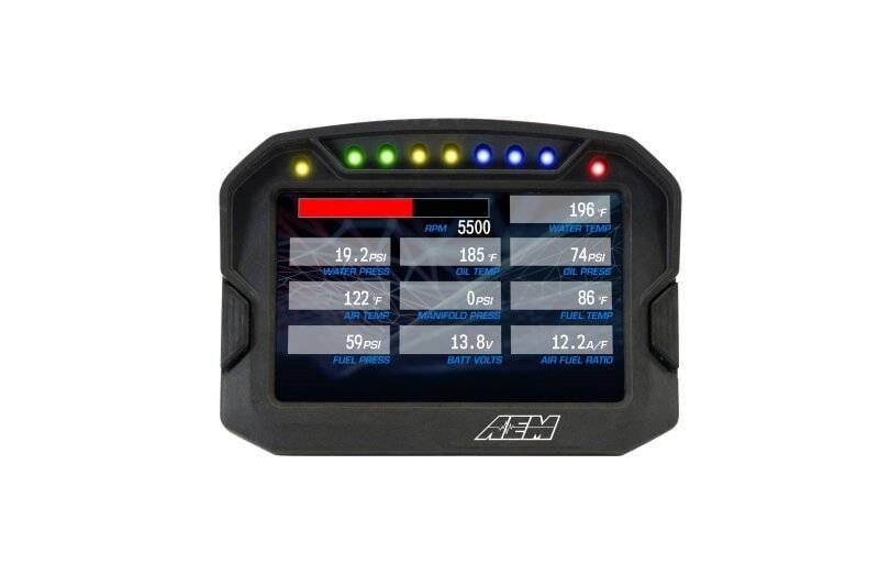 AEM 30-5603 AEM CD-5LG Carbon Logging Digital Dash Display w/ Internal 10Hz GPS & Antenna thumbnail 38