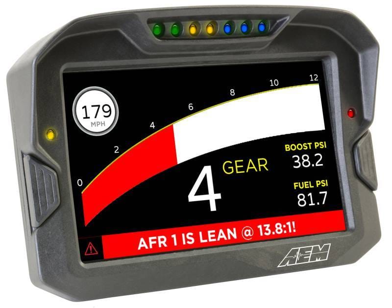 AEM 30-5701 AEM CD-7 Logging Race Dash Carbon Fiber Digital Display (CAN Input Only) thumbnail 10