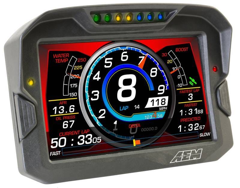 AEM 30-5701 AEM CD-7 Logging Race Dash Carbon Fiber Digital Display (CAN Input Only) thumbnail 16