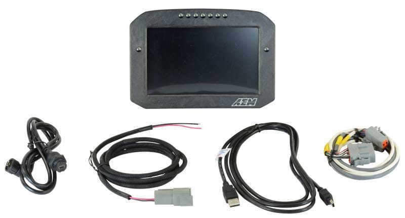 AEM 30-5701F AEM CD-7L Carbon Logging Flush Digital Dash Display