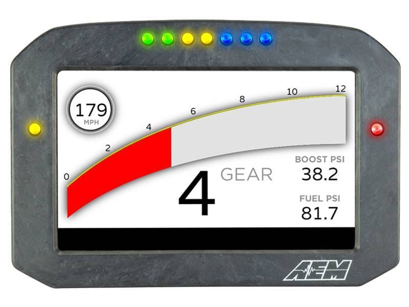 AEM 30-5701F AEM CD-7L Carbon Logging Flush Digital Dash Display thumbnail 6