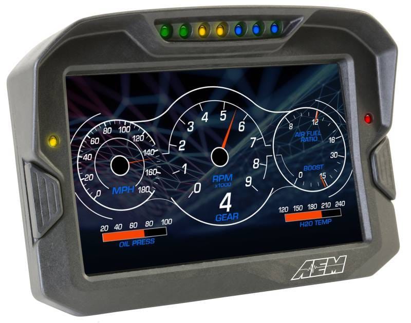 AEM 30-5702 AEM CD-7 Non Logging GPS Enabled Race Dash Carbon Fiber Digital Display w/o VDM (CAN Input Only) thumbnail 8