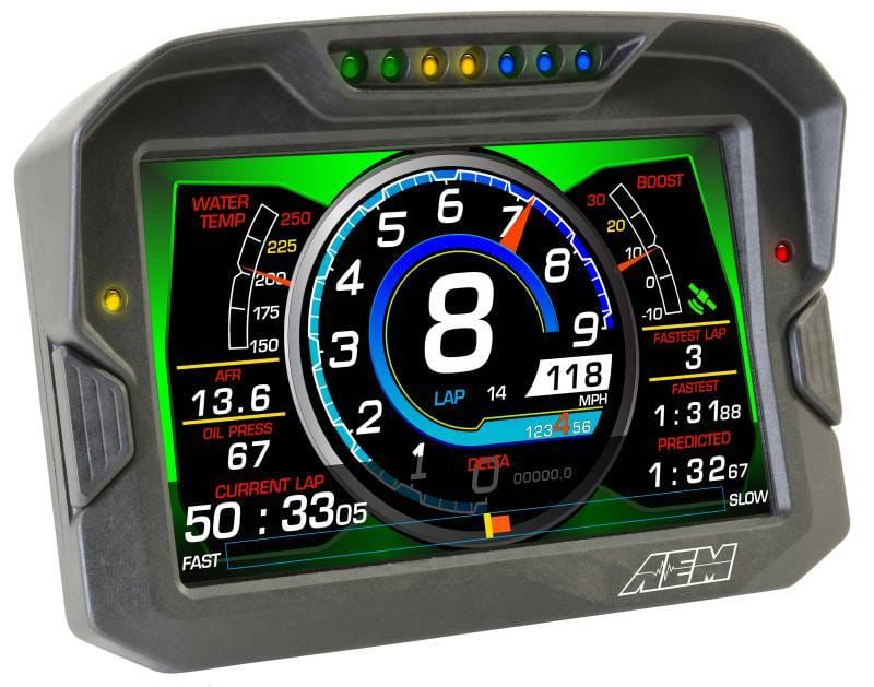 AEM 30-5702 AEM CD-7 Non Logging GPS Enabled Race Dash Carbon Fiber Digital Display w/o VDM (CAN Input Only) thumbnail 11