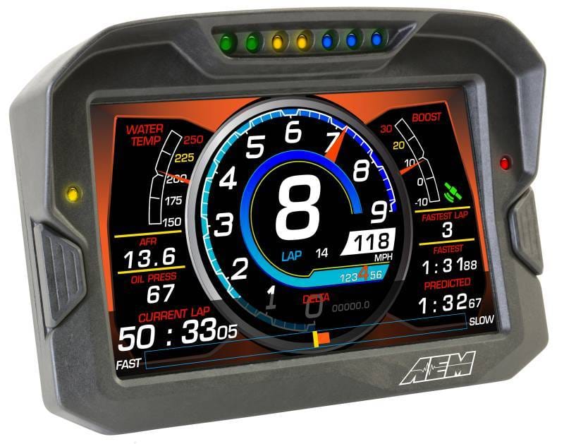 AEM 30-5702 AEM CD-7 Non Logging GPS Enabled Race Dash Carbon Fiber Digital Display w/o VDM (CAN Input Only) thumbnail 14