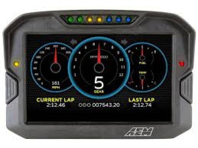 AEM 30-5701 AEM CD-7 Logging Race Dash Carbon Fiber Digital Display (CAN Input Only) thumbnail 3