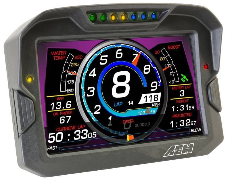 AEM 30-5703 AEM CD-7 Logging GPS Enabled Race Dash Carbon Fiber Digital Display w/o VDM (CAN Input Only) thumbnail 15