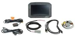 AEM 30-5703F AEM CD-7LG Carbon Logging Flush Digital Dash Display w/ Internal 20Hz GPS & Antenna