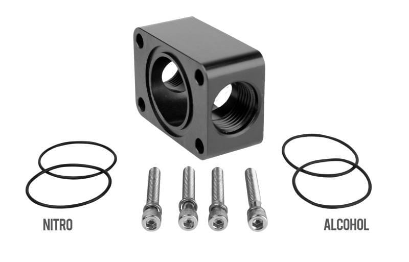 Aeromotive 11740 Aeromotive Spur Gear Pump Distribution Block - 2x AN-10