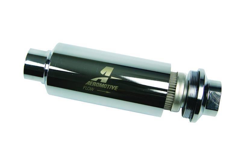 Aeromotive 12302 Aeromotive Pro-Series In-Line Fuel Filter - AN-12 - 100 Micron SS Element